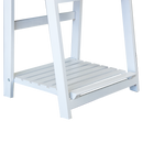 5 Tier Wooden Ladder Shelf Stand Storage Book Shelves Shelving Display Rack