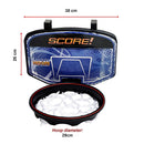 Hamper Basketball Laundry Hoop Hanging Clothes Basket Storage Kids Fun Door Bag