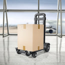 Portable Cart Folding Dolly Push Truck Hand Collapsible Trolley Luggage 70Kg