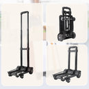 Portable Cart Folding Dolly Push Truck Hand Collapsible Trolley Luggage 70Kg