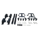 Universal Roof Rack Basket - Car Luggage Carrier Steel Cage Vehicle Cargo