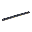 180cm Heavy Duty Rubber Curb Parking Guide Wheel Driveway Stopper Reflective Yellow