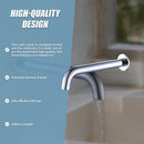 160mm Bath Spout Polished Chrome Finish