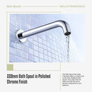 160mm Bath Spout Polished Chrome Finish