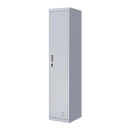 Padlock-operated lock One-Door Office Gym Shed Clothing Locker Cabinet Grey