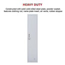 4-Digit Combination Lock One-Door Office Gym Shed Clothing Locker Cabinet Grey