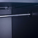 3-Digit Combination Lock One-Door Office Gym Shed Clothing Locker Cabinet Black