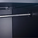 4-Digit Combination Lock One-Door Office Gym Shed Clothing Locker Cabinet Black