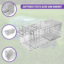 Trap Humane Possum Cage Live Animal Safe Catch Rabbit Cat Hare Fox Bird