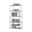 5 Tier Chrome Metal Storage Rack Shelving Wire Shelf