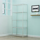 5 Tier Chrome Metal Storage Rack Shelving Wire Shelf