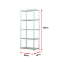5 Tier Chrome Metal Storage Rack Shelving Wire Shelf