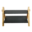 Party 2 Tier Cake Stand Slate Wedding Tiered Serving Stand Afternoon Tea