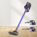 Devanti 150 Cordless Handheld Stick Vacuum Cleaner 2 Speed   Purple And Grey