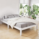 Artiss King Single Size Wooden Bed Frame Mattress Base Timber Platform White