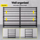 1.8MX2.4M Giantz Garage Shelving Warehouse Rack