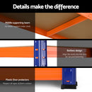 5 x 1.8M Giantz Garage Shelving Warehouse Rack