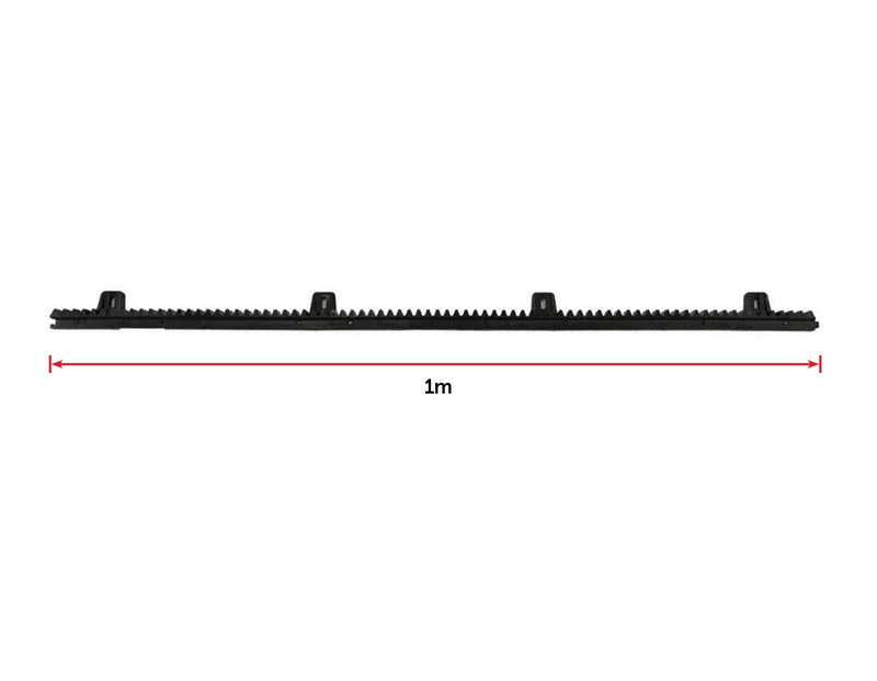 Sliding Gate Hardware Accessories Kit - 4m Gear Rack Track