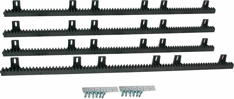 Sliding Gate Hardware Accessories Kit - 4m Gear Rack Track