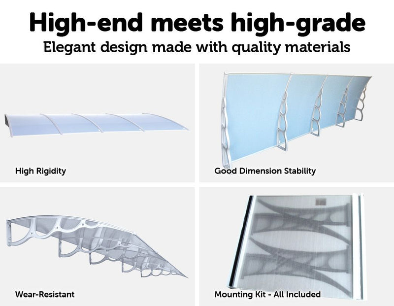 DIY Outdoor Awning Cover -1500x4000mm