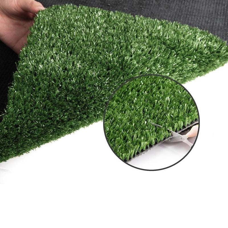 Primeturf Artificial Grass 1X10M Synthetic Fake Turf Plastic Olive Plant Lawn 17mm