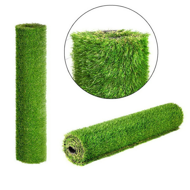 Primeturf Synthetic Artificial Grass Fake 2mx 5m Turf Plastic Plant Lawn 20mm