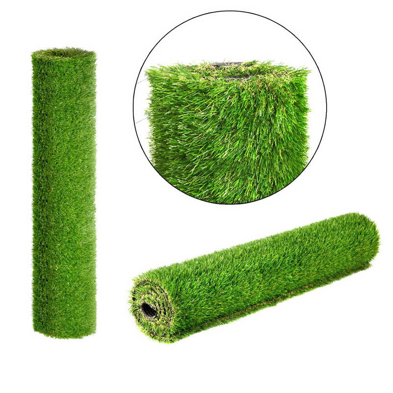 Primeturf Synthetic Grass Artificial Fake Lawn 1mx10m Turf Plastic Plant 40mm