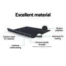 Instahut Side Awning Outdoor Blinds Sun Shade Retractable Screen 2X6M BK