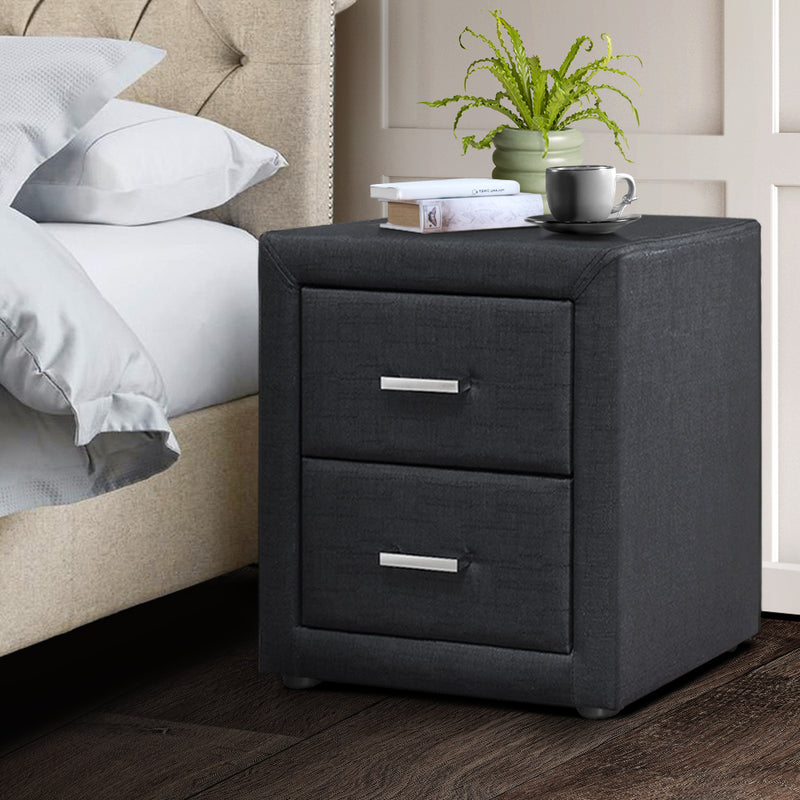 Artiss Moda Bedside table - Charcoal