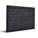 Artiss Bed Head Headboard King Size Fabric - CAPPI Charcoal