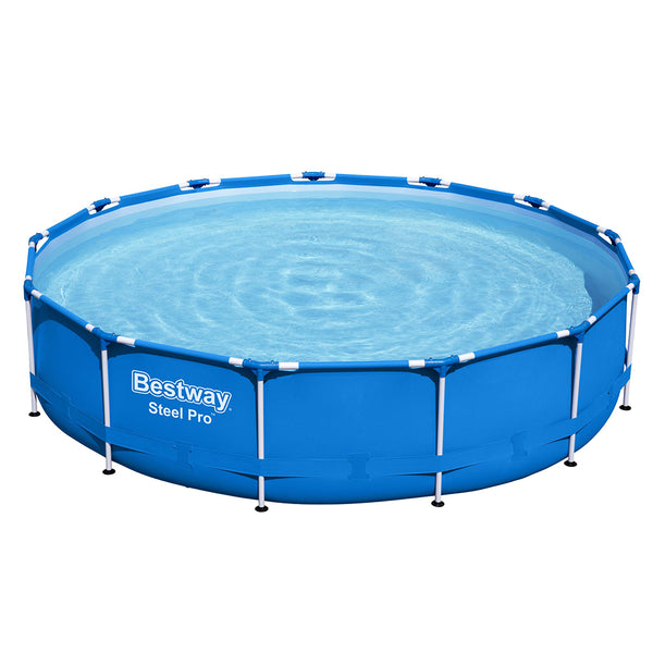 Bestway Swimming Pool Above Ground Filter Pump Steel Pro™ Frame Pools 3.69M