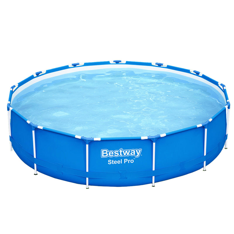 Bestway Swimming Pool Above Ground Filter Pump Steel Pro™ Frame Pools 3.69M