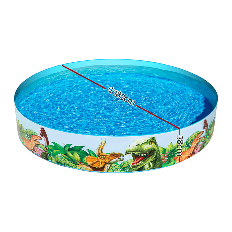 Bestway Kids Swimming Pool Above Ground Play Fun Round Fill-n-Fun Pools