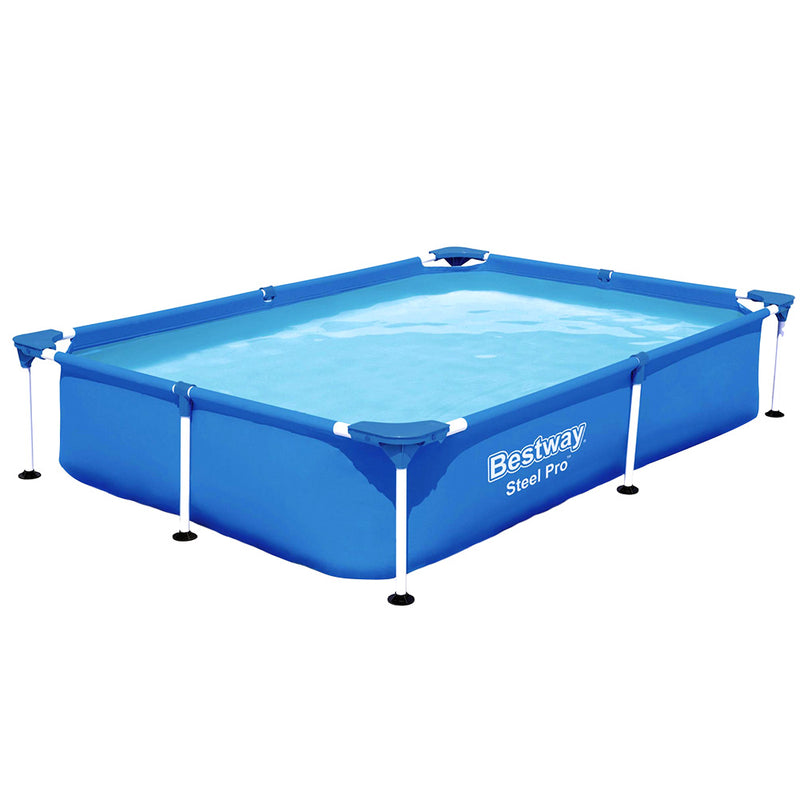 Bestway Swimming Pool Above Ground Frame Pools Outdoor Steel Pro 2.2 X 1.5M