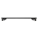 Universal Car Roof Rack 1080mm Cross Bars Aluminium Black Adjustable  Car 90kgs load Carrier