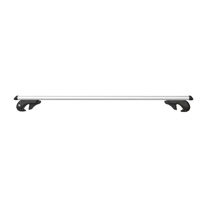 Universal Car Roof Rack Cross Bars Aluminium Silver Adjustable 108cm Racks