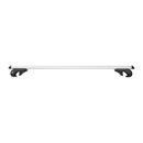 Universal Car Roof Rack 1360mm Cross Bars Aluminium Silver Adjustable Car 90kgs load Carrier