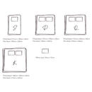 Cosy Club Sheet Set Bed Sheets Set Single Flat Cover Pillow Case Pink Brown