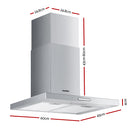 Comfee Rangehood 600mm 60cm Range Hood Stainless Steel Kitchen Canopy LED Light