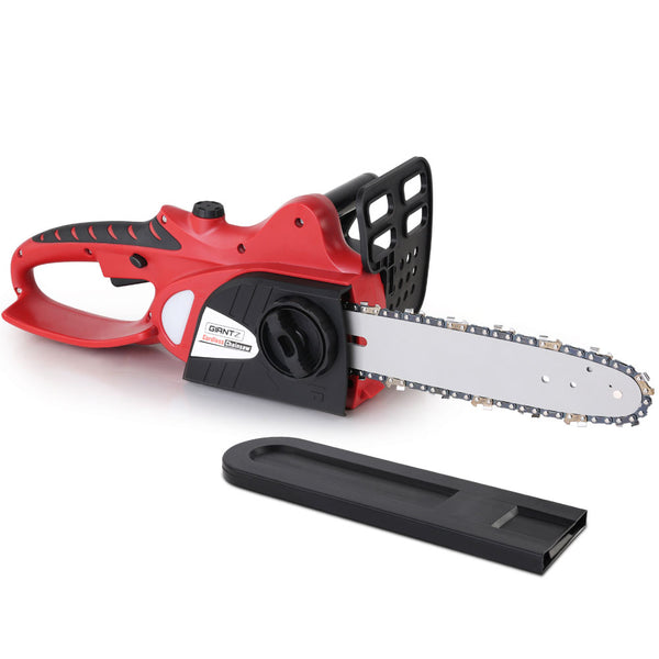 Giantz 20V Cordless Chainsaw - Black and Red