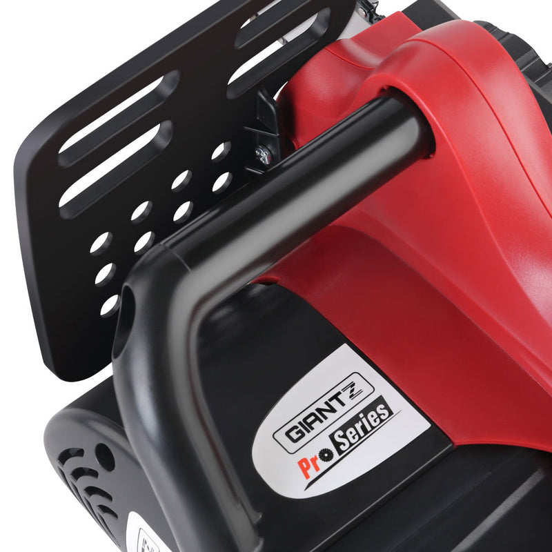 Giantz 20V Cordless Chainsaw - Black and Red