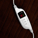 Giselle Bedding Electric Throw Blanket - Chocolate