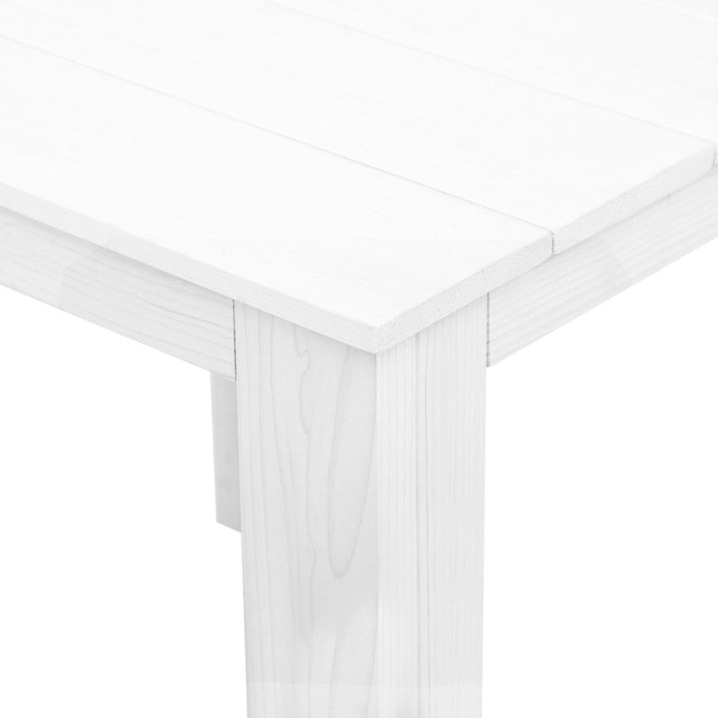 Gardeon Outdoor Side Beach Table - White