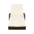 Gardeon Set of 2 Sun Lounge Outdoor Furniture Day Bed Rattan Wicker Lounger Patio