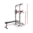 Everfit Weight Bench Chin Up Bar Bench Press Gym Equipment Fitness Bench