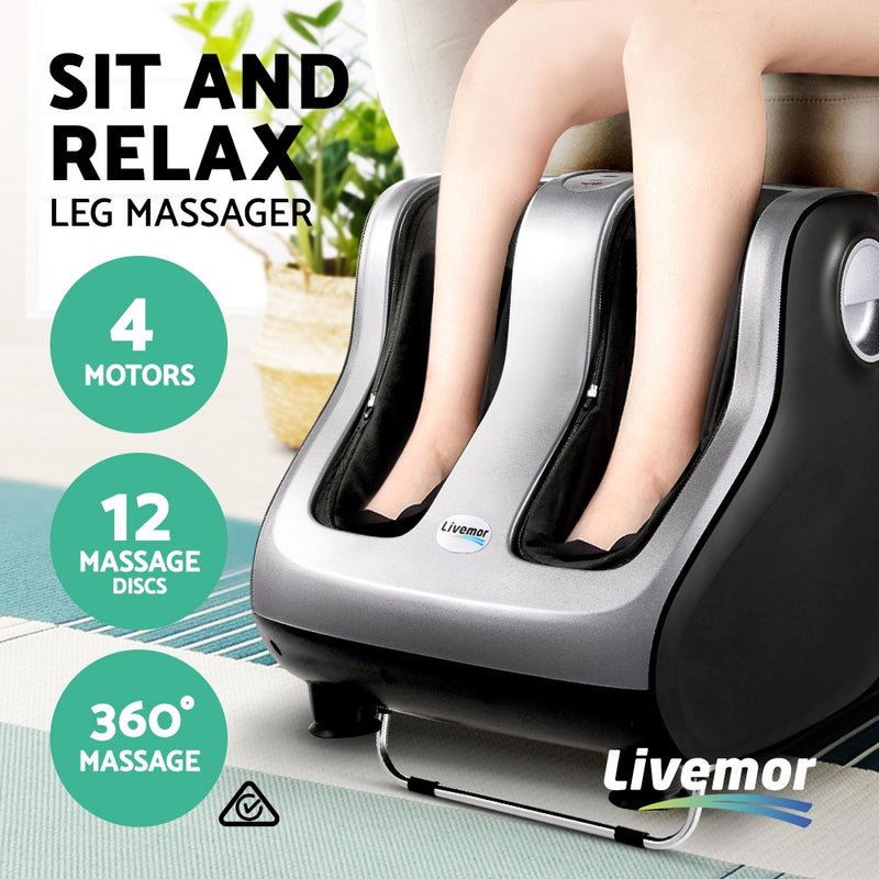 Livemor Foot Massager - Silver