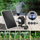 Gardeon Solar Pond Pump Pool Fountain Battery Garden Outdoor Submersible Kit 4FT