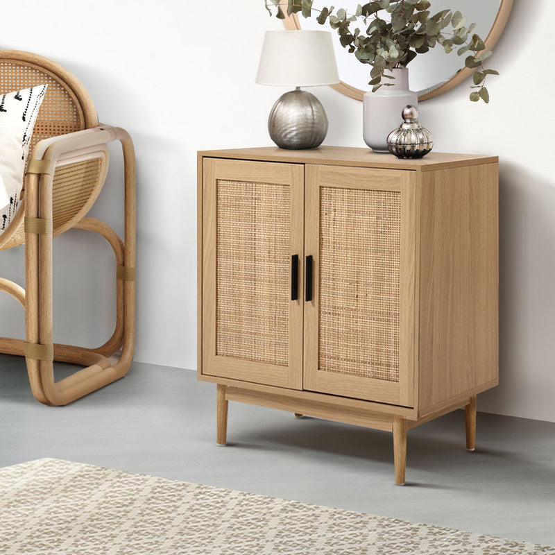 Artiss Rattan Buffet Sideboard Cabinet Storage Hallway Table Kitchen Cupboard