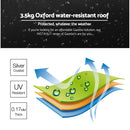 Instahut Gazebo Pop Up Marquee 3x3 Outdoor Wedding Base Pod Kit Black