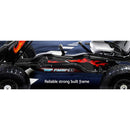 Rigo Kids Pedal Go Kart Car Ride On Toys Racing Bike Rubber Tyre Adjustable Seat